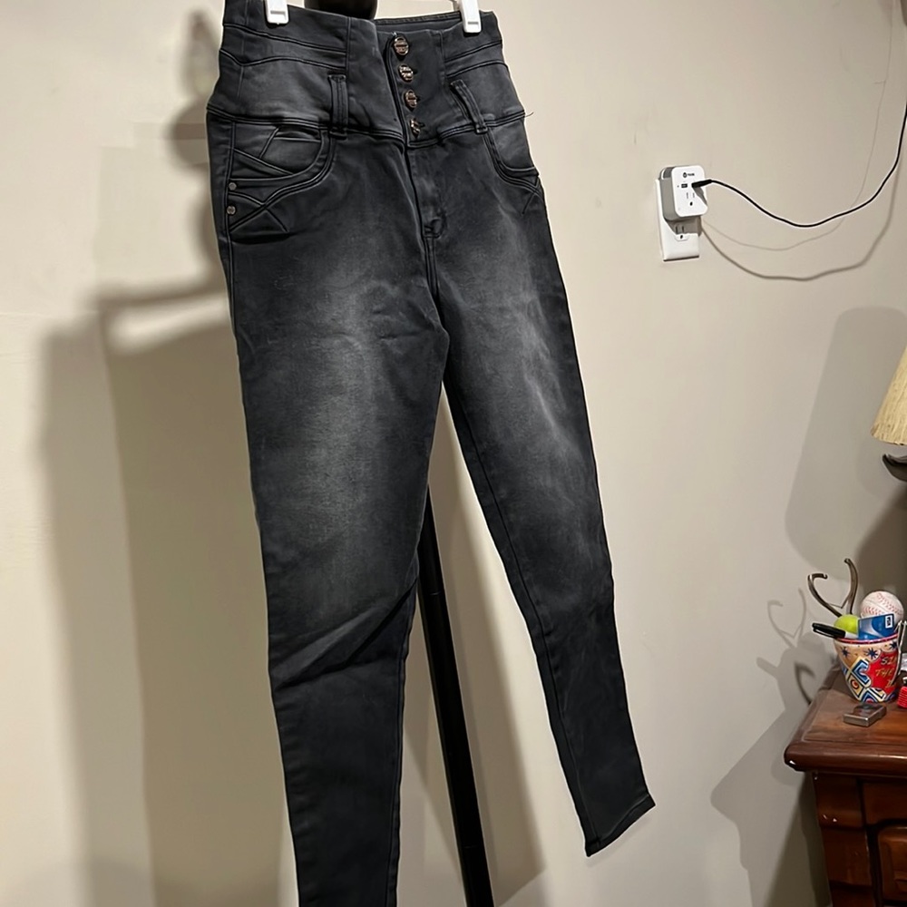 Girls black jegging